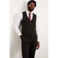 Black - Front - Burton Mens Essential Plus Tailored Vest