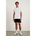 Black - Front - Burton Mens Jersey Embroidered Shorts