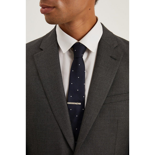Navy - Front - Burton Mens Spotted Tie Set