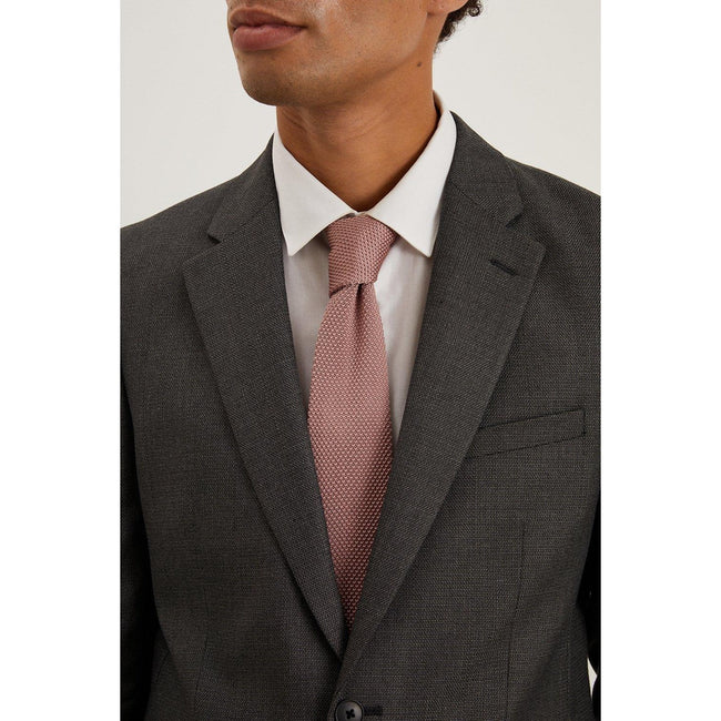 Antique Rose - Front - Burton Mens Knitted Tie