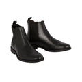 Black - Front - Burton Mens Leather Chelsea Boots