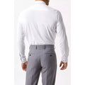 White - Back - Burton Mens Performance Slim Formal Shirt