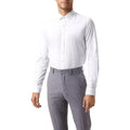White - Front - Burton Mens Performance Slim Formal Shirt
