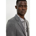 Gray - Lifestyle - Burton Mens Jersey Slim Suit Jacket