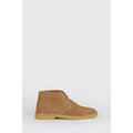 Stone - Front - Burton Mens Suede Desert Boots