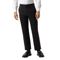 Charcoal - Front - Burton Mens Essential Tailored Suit Trousers