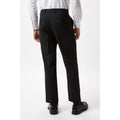 Charcoal - Back - Burton Mens Essential Tailored Suit Trousers