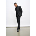 Black - Pack Shot - Burton Mens Essential Slim Suit Trousers