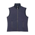 Navy - Front - Burton Mens Quilted Funnel Neck Vest