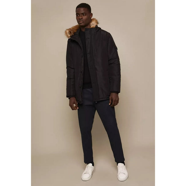 Black - Lifestyle - Burton Mens Smart Hooded Heavyweight Regular Parka