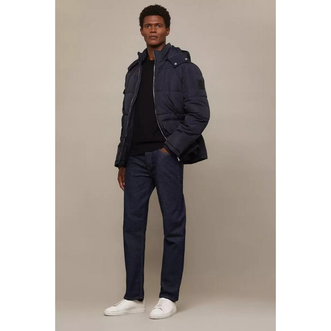 Navy - Lifestyle - Burton Mens Utility Quilted Regular Puffer Jacket