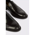 Black - Lifestyle - Burton Mens Leather Slip-on Loafers
