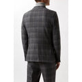 Gray - Back - Burton Mens Overcheck Slim Suit Jacket