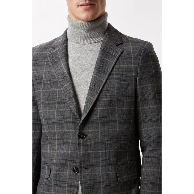 Gray - Lifestyle - Burton Mens Overcheck Slim Suit Jacket
