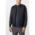 Black - Back - Burton Mens Quilted Vest