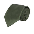 Khaki - Side - Burton Mens Twill Tie