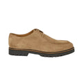 Beige - Front - Burton Mens Suede Boat Shoes