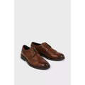 Brown - Lifestyle - Burton Mens Leather Brogues