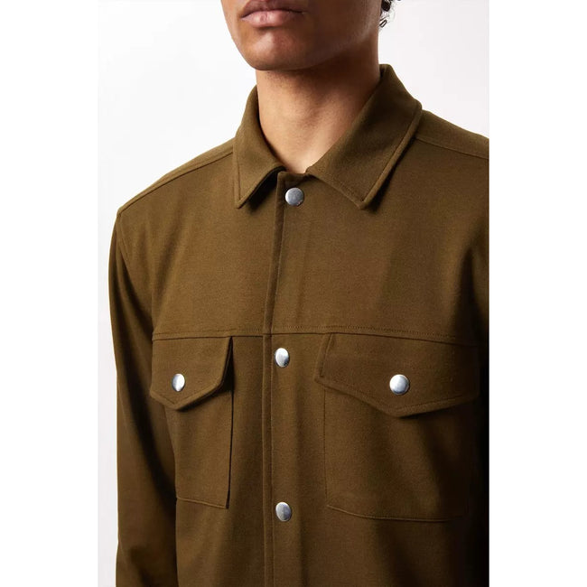 Khaki - Side - Burton Mens Premium Trucker Jacket