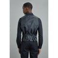 Black - Back - Burton Mens Essential Single-Breasted Slim Vest