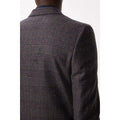 Brown - Lifestyle - Burton Mens Multi Check Slim Blazer