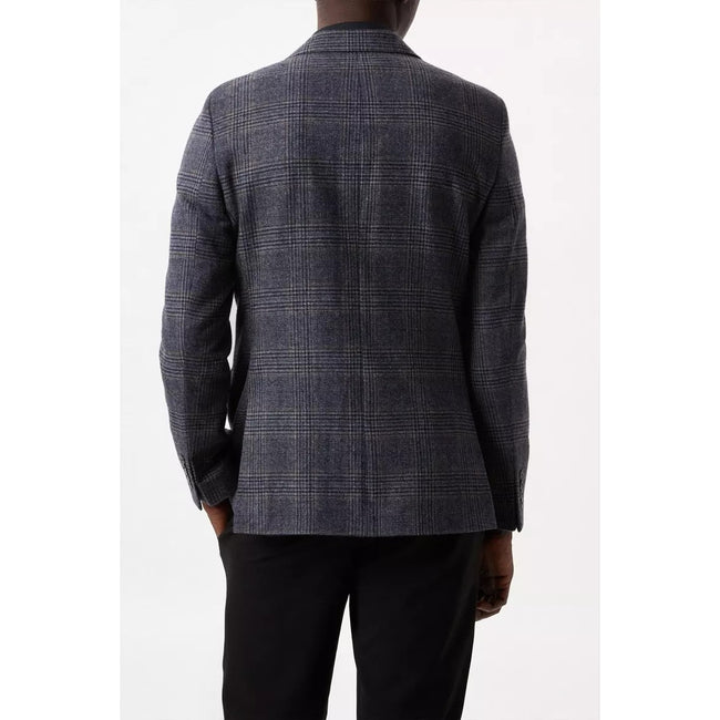 Gray - Back - Burton Mens Overcheck Slim Blazer