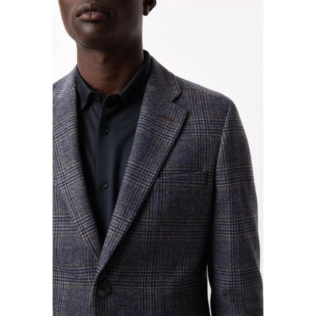 Gray - Pack Shot - Burton Mens Overcheck Slim Blazer