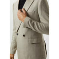 Neutral - Lifestyle - Burton Mens Basketweave Slim Blazer