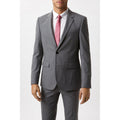 Light Grey - Pack Shot - Burton Mens Essential Single-Breasted Slim Suit Jacket