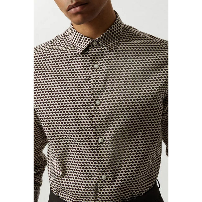 Brown - Lifestyle - Burton Mens Diamond Shirt