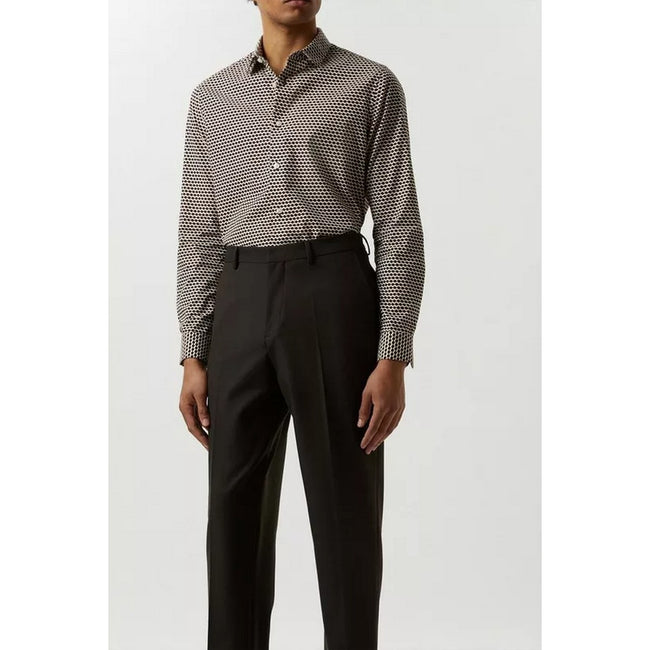 Brown - Pack Shot - Burton Mens Diamond Shirt