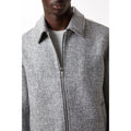 Gray - Lifestyle - Burton Mens Textured Collared Jacket