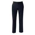 Navy - Front - Burton Mens Twill Slim Suit Trousers