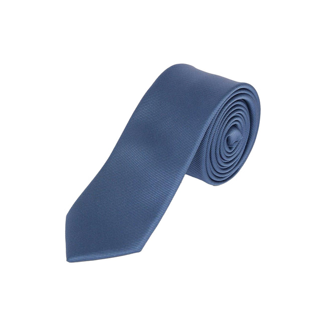 Airforce Blue - Back - Burton Mens Slim Tie
