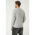 Grey Marl - Back - Burton Mens Long-Sleeved Sweatshirt