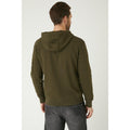 Khaki - Back - Burton Mens Zip Sleeve Hoodie