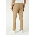 Stone - Back - Burton Mens Regular Chinos
