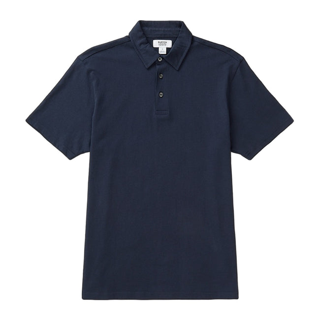 Navy - Front - Burton Mens Regular Polo Shirt
