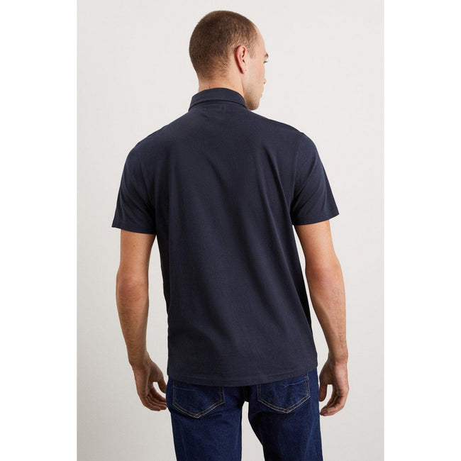 Navy - Back - Burton Mens Regular Polo Shirt