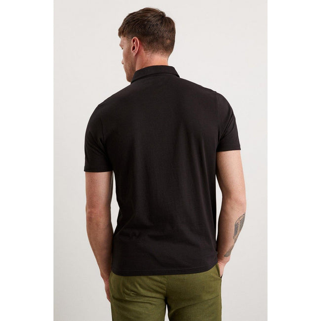 Black - Back - Burton Mens Regular Polo Shirt