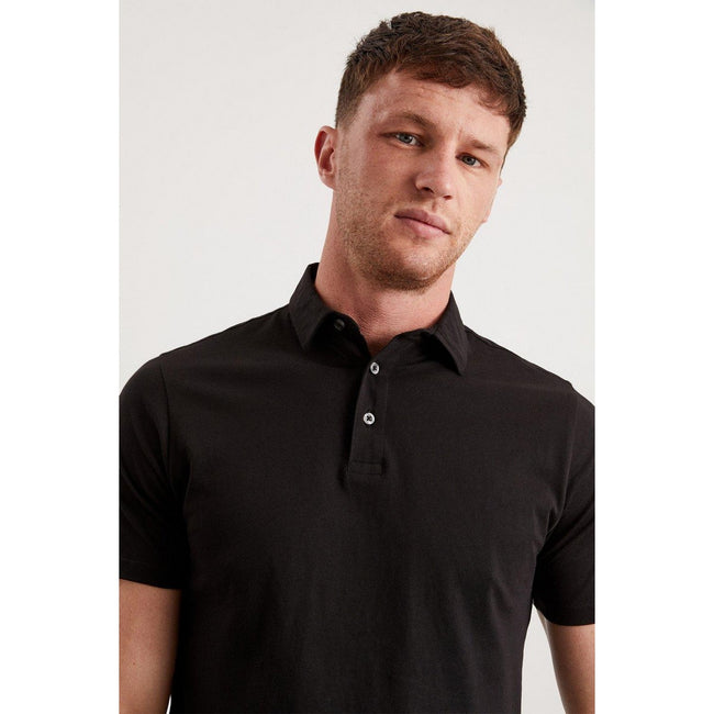 Black - Lifestyle - Burton Mens Regular Polo Shirt