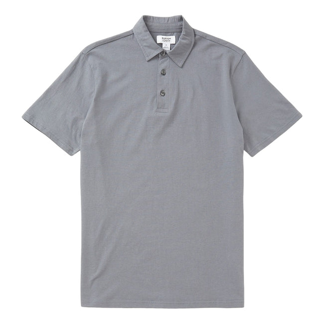 Gray - Front - Burton Mens Regular Polo Shirt