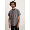 Gray - Side - Burton Mens Regular Polo Shirt