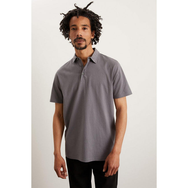 Gray - Side - Burton Mens Regular Polo Shirt