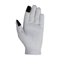 White - Side - Hy Childrens-Kids Cadiz Riding Gloves