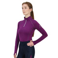 Amethyst Purple - Close up - Hy Sport Active Childrens-Kids Top