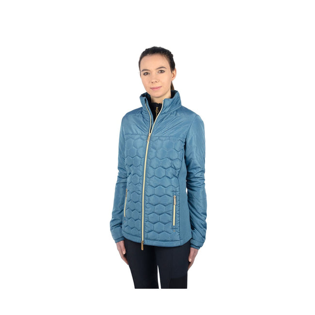 Cool Slate Blue - Front - Coldstream Womens-Ladies Linton Lightweight Jacket