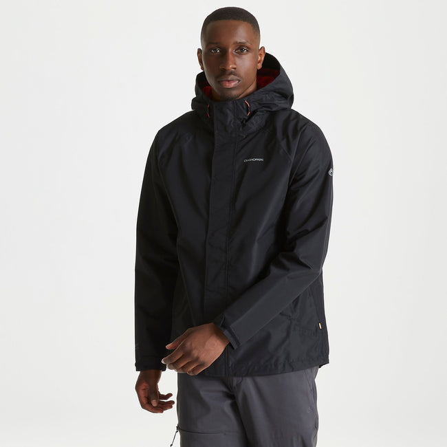Black - Back - Craghoppers Mens Orion Jacket