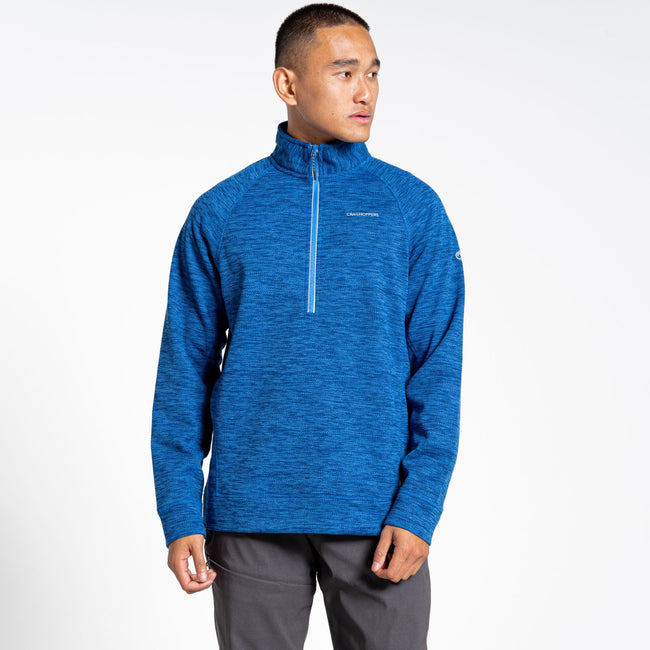 Falls Blue - Back - Craghoppers Mens Stromer Half Zip Fleece