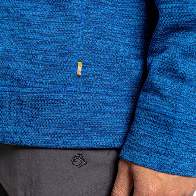 Falls Blue - Lifestyle - Craghoppers Mens Stromer Half Zip Fleece